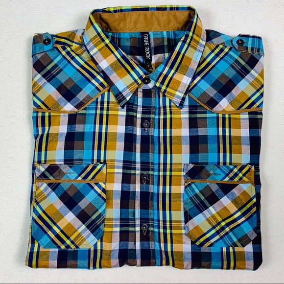 TRUE ROCK | Men’s Button-Down - Picture 1 of 4